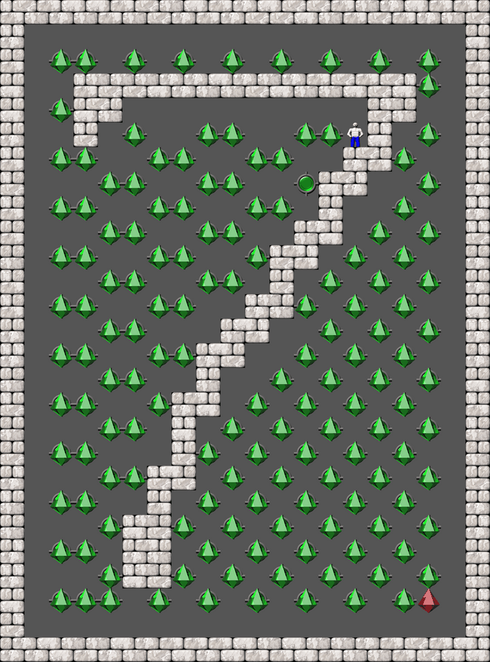 Sokoban MF8 Sokoban Competition level 7